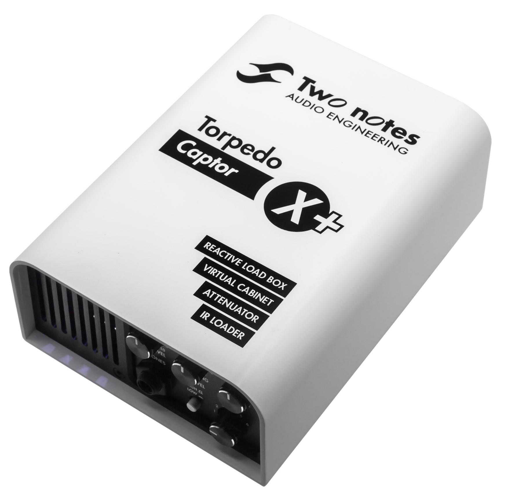 Two Notes Torpedo Captor 16ω Two Notes Torpedo Captor X Plus 16 Ohm Compact Reactive Load Box